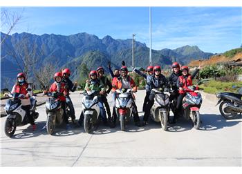 vespa tour hanoi - Combo Ninh Binh Sapa Motorbike Tour 4 Days 